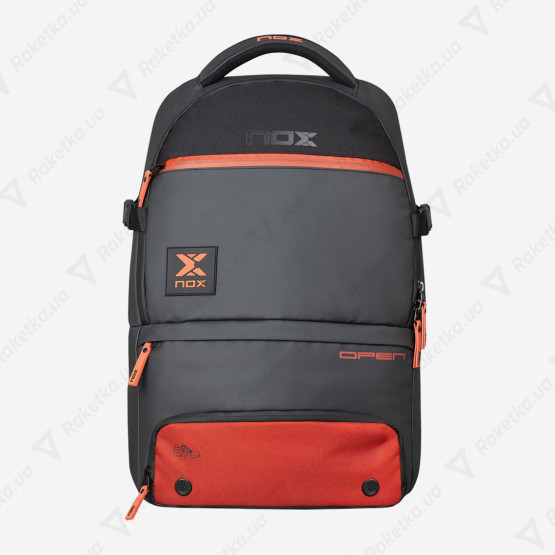 Nox Luxury Open Series Backpack Black/Red