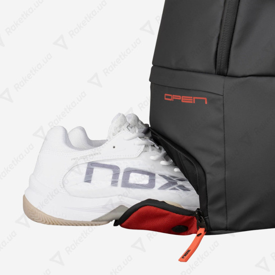 Nox Luxury Open Series Backpack Black/Red