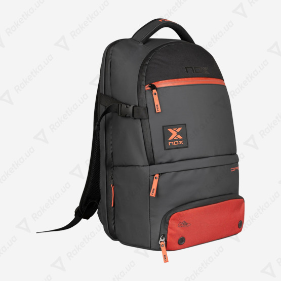 Nox Luxury Open Series Backpack Black/Red