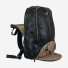 Cork Padel Leather Backpack Black/Silver