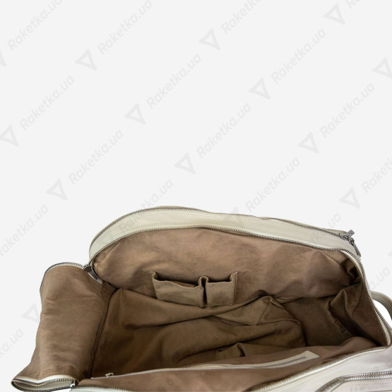 Cork Padel Leather Thermobag White/Silver