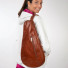 Cork Padel Racket Leather Cover Brown