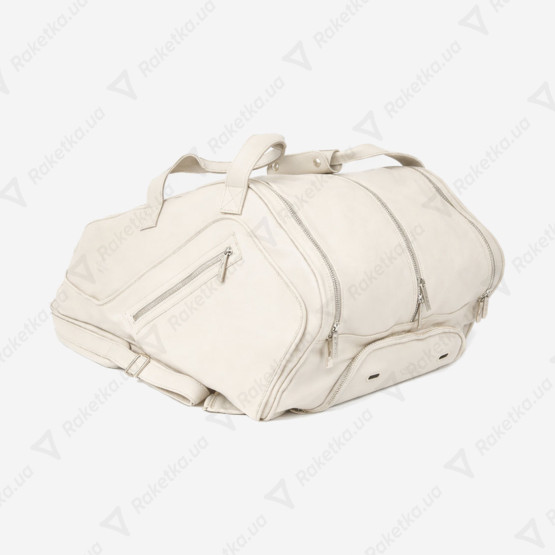 Cork Padel Leather Thermobag White/Silver