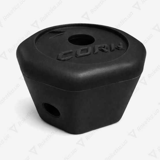 Cork Padel Racket Handle Cap Black