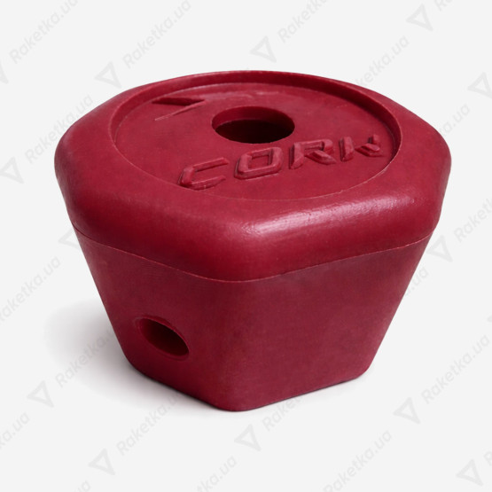 Cork Padel Racket Handle Cap Red