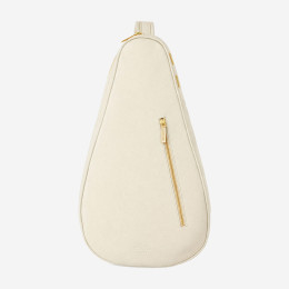 Чехол для падел ракетки Cork Padel Racket Leather Cover White