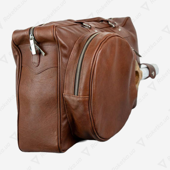 Cork Padel Vintage leather Bag Brown
