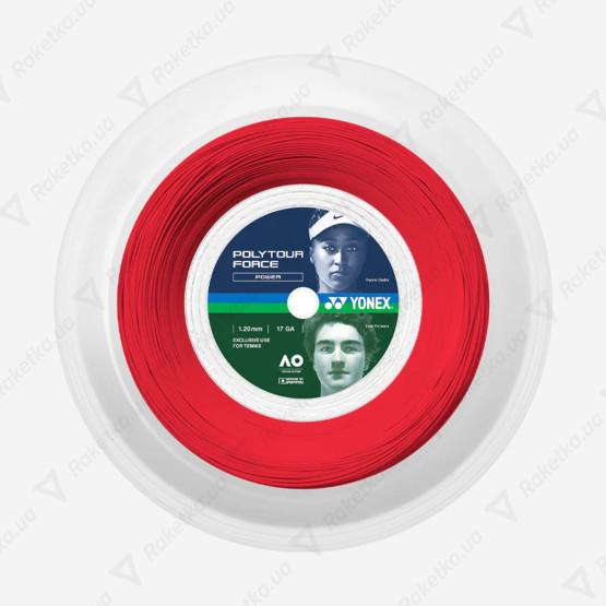 Yonex Poly Tour Force Bright Red (200m)
