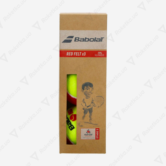Babolat Red Felt 3ball 501108/113