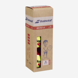 Теннисные мячи Babolat Red Felt 3ball 501108/113