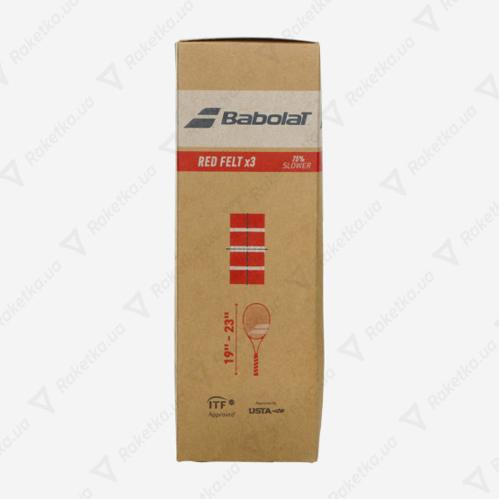 Babolat Red Felt 3ball 501108/113