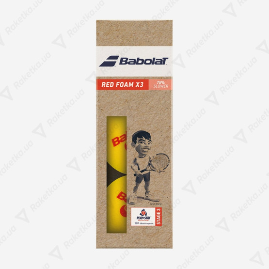 Babolat Red Foam 3ball 501109/113
