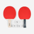 Butterfly Racket Set Easy 2 Bats 3 Balls