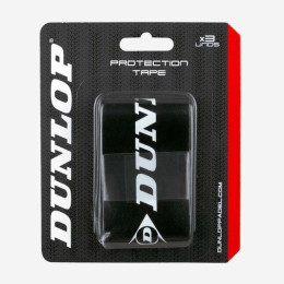 Защита ракетки для падела Dunlop Protective Tape Transparent Black 1pcs (поштучно)