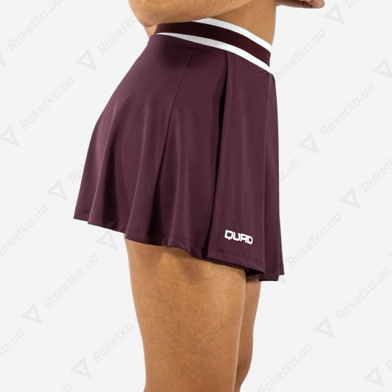 Quad Charm Skirt Burgundy
