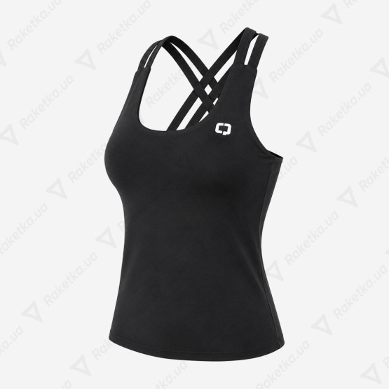 Quad Tank Top Double Stripes Grey