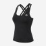 Quad Tank Top Double Stripes Grey