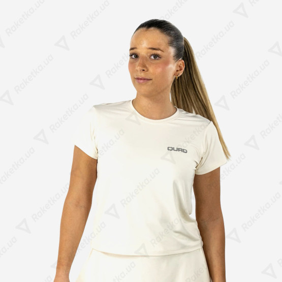 Quad Women Regular T-Shirt Off White