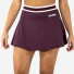 Quad Women Slick Skirt Burgundy