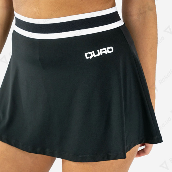 Quad Women Slick Skirt Grey
