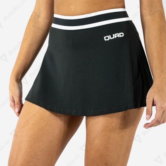 Quad Women Slick Skirt Grey