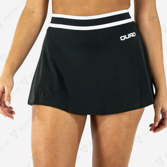 Quad Women Slick Skirt Grey