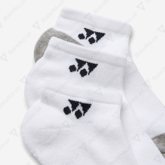 Yonex 19235 Low Cut Socks (3 pcs)