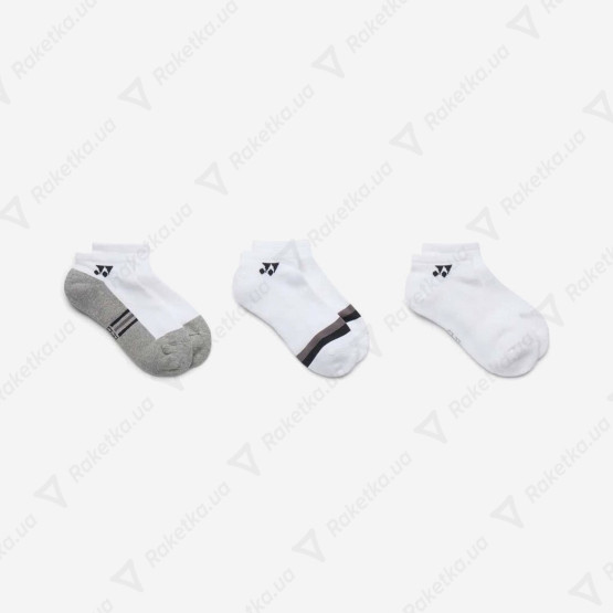 Yonex 19235 Low Cut Socks (3 pcs)