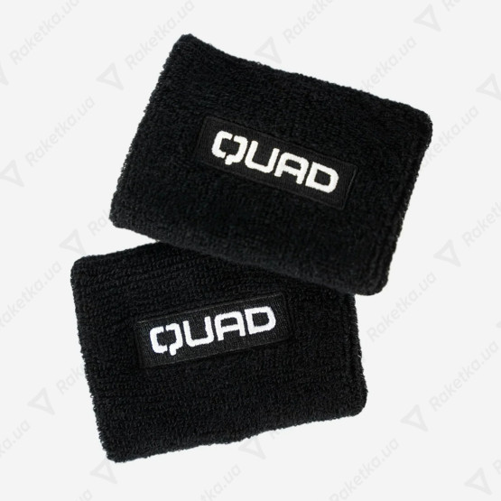 Quad Padel Wristband Black