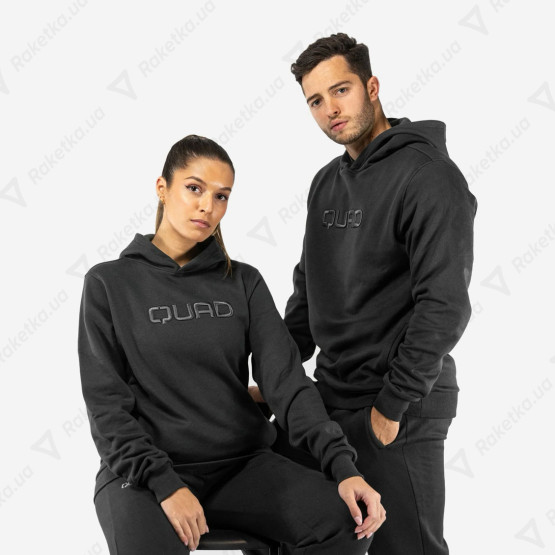 Quad Signature Hoodie Grey