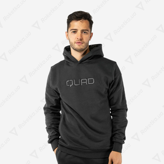 Quad Signature Hoodie Grey