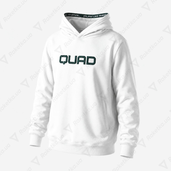 Quad Signature Hoodie White