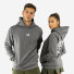 Quad Stylish Hoodie Grey