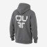Quad Stylish Hoodie Grey