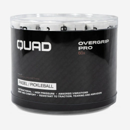 Намотки Quad Padel Pro Overgrip 60pcs White