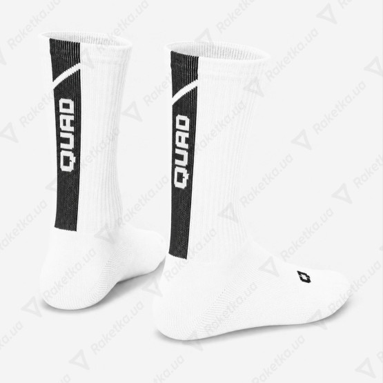 Quad Padel Socks White