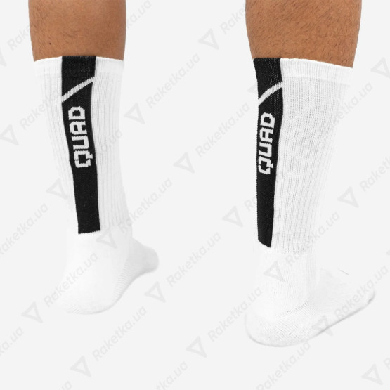 Quad Padel Socks White