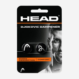 Виброгасители для теннисной ракетки Head Djokovic Dampener 2pcs Pack BK 285704