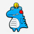 Dino Blue Vibration Dampener