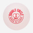 DHS Double Circle Dual 40+ White 1pcs
