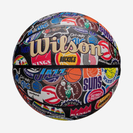 Мяч баскетбольный Wilson NBA All Team Retro Basketball WZ4028501XB