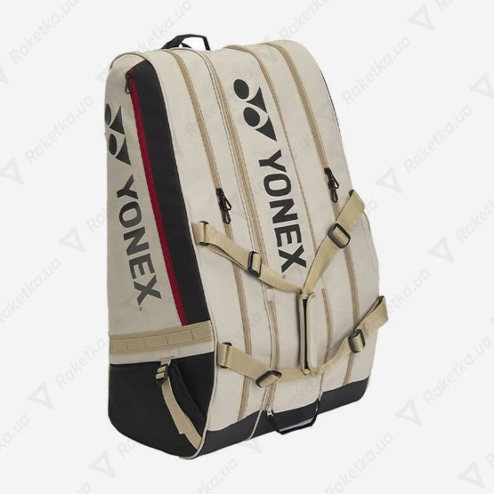 Yonex BAG726212 Gearlogic Racket Bag (12 pcs) Beige