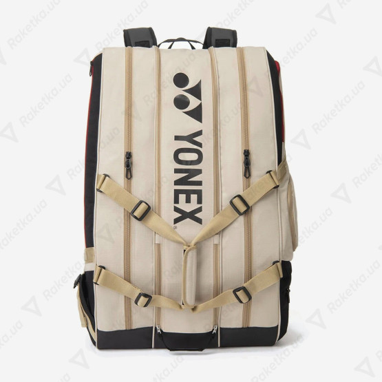 Yonex BAG726212 Gearlogic Racket Bag (12 pcs) Beige