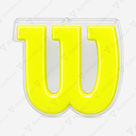 Wilson Logo Neon Yellow Vibration Dampener