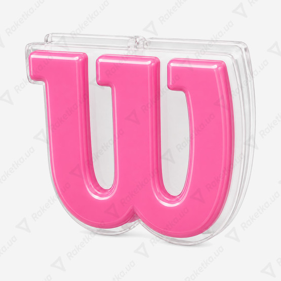 Wilson Logo Pink Vibration Dampener