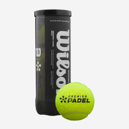 Мячи для падела Wilson Premier Padel Balls Can 3ball WR8908401001