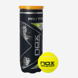 М'ячі для паделу Nox Pro Titanium 3ball