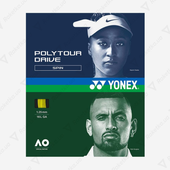 Yonex Poly Tour Drive Flash Yellow 12,2m (размотка)