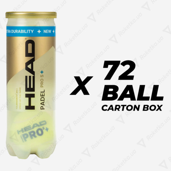 Head Padel Pro S + 72ball
