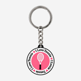 Брелок I Love Tennis Keychain
